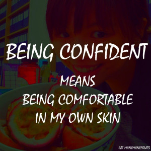 being comfortable with yourself beauty is about being comfortable ...