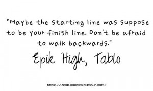 Don't be afraid to walk backwards.