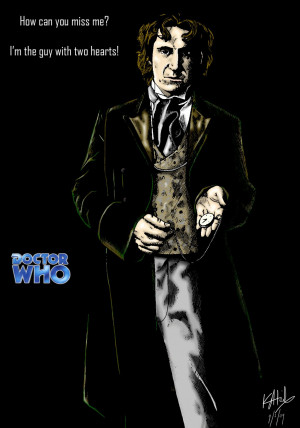 The Eighth Doctor - colour by The-13th-Doctor