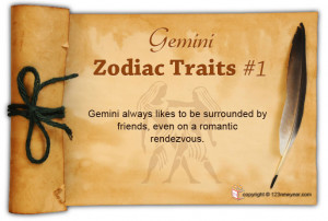 Gemini Zodiac Sign – Characteristics & Personality Traits