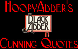 BlackAdder the Third: a butler's tale