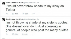 Kim Kardashian denies criticising Khloe Kardashian on Twitter, 6 ...