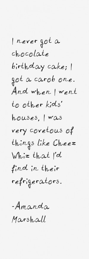 Amanda Marshall Quotes amp Sayings