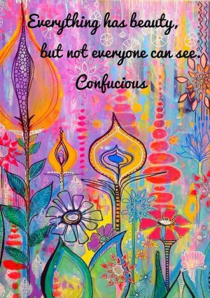Confucius ~ Beauty