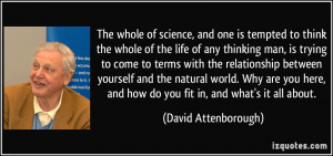 More David Attenborough Quotes