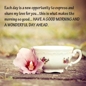 Each day is new opportunity to express