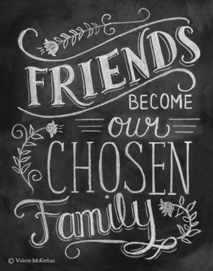Friend Quote 11×14 Print – Hand Lettered Print – Gift for Best ...