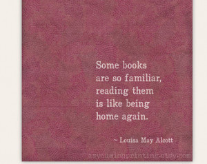 Little Women 8x10 Quote Print - Lou isa May Alcott Book Art ...