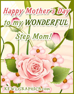 Happy mothers day to my wonderful step mom Facebook Graphic