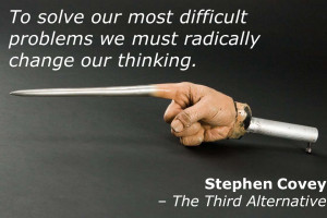 To Solve Our Most Difficult Problems We Must Radically Change Our ...