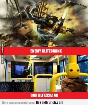 Their Blitzcrank vs our Blitzcrank