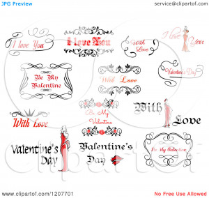Clipart-Of-Valentine-Greetings-And-Sayings-4-Royalty-Free-Vector ...