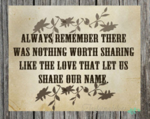 Always Remember (Avett Brothers) - Typography Print ...