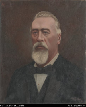 William Henry 1856 1921 Portrait of Sir William John Lyne picture
