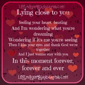 Yours Forever Love Quotes