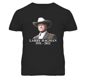 Larry Hagman Dallas TV Show JR Ewing T Shirt