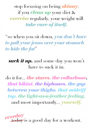 Some motivational quotes to keep you going (or get you started!)