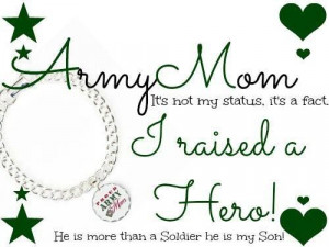 Mom Quotes And Sayings Proud army mom army military special quotes ...