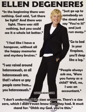 funny quotes ellen degeneres Funny Quotes For The Week