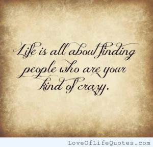 ... kind of people the best kind of people are i am crazy if you think i