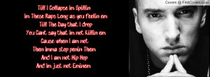 Inspiration From Eminem on FB Covers with Quotes