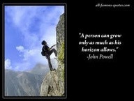 Go beyond your horizons....