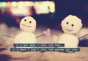 quote Snowman cute feel anyone love Quote - QuotesTags.com