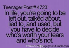 Teenager post More