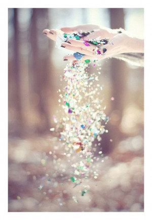 Glitter! You can add glitter to your look in approximately 3 trillion ...