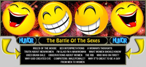 Humor Main Page Battle Of The Sexes Dictionarily Speaking Famous Folks