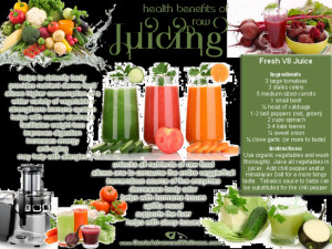 Health Benefits of Raw Juicing
