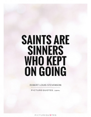 saints and sinners quote
