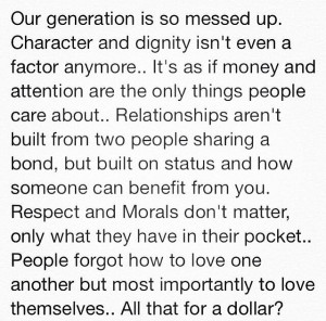 our generation