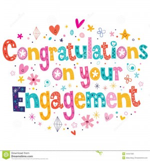 ... similar stock images of ` Congratulations on your engagement card