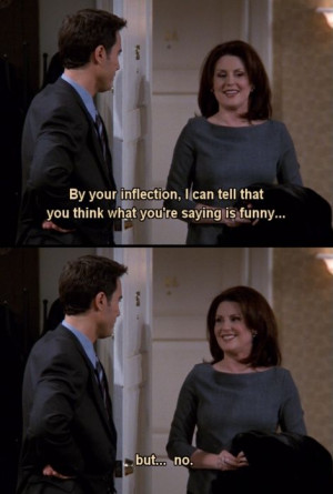 Def one of my most used quotes from Karen. I miss this show ...