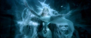 Galadriel's reaction to the presence of the One Ring