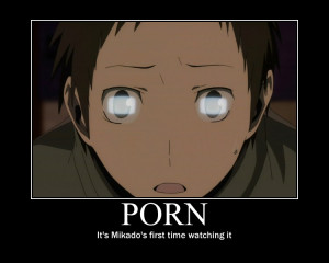 Durarara motivational poster 2 by lovelessbulgaria