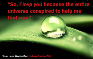 ... tags for this image include: love, love quotes, quotes and universe