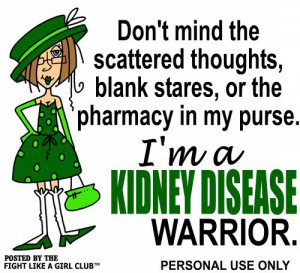 kidney disease warrior