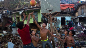 In the Philippines, a Basketball Game Breaks Out Amidst the Wreckage ...