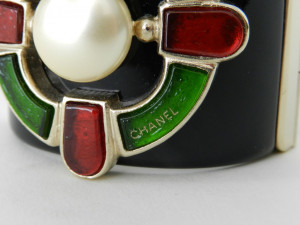 chanel gripox and lucite wide cuff bracelet offered by i miss you ...