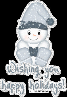 Animated Happy Winter Holidays Greetings Quotes HD Wallpaper Free