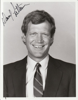 David Letterman1 photo by Alan Light