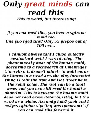 Can you read this?