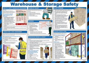 ... Posters / Health & Safety Posters / Warehouse & Storage Safety Poster