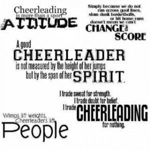 cheerleading quotes Image