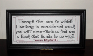 strong women quotes strong woman quote the rock queen elizabeth 155x65 ...