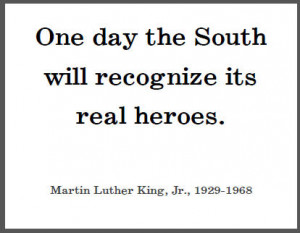 Martin Luther King Quote on the South