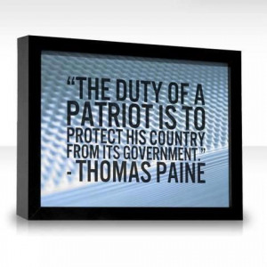 Patriot Thomas Paine, author of, 