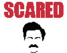 ... that is scared Ron Swanson quote TV, Geek, Funny, Pop Culture, Cult